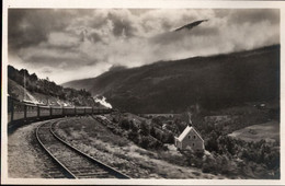 ! Foto Ansichtskarte Aus Norwegen, Andalsnaes, Chemin De Fer, Eisenbahn, Railway, Norway - Treinen