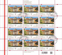 M 2022.02.28. Diplomatic Posts After Regaining Independence - Ankara - Used Sheet - Used Stamps