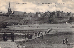 FRANCE - 35 - SAINT MALO - Passerelle Des Bès - Carte Postale Ancienne - Saint Malo