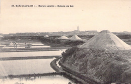 FRANCE - 44 - BATZ SUR MER - Marais Salants - Mulons De Sel - Carte Postale Ancienne - Batz-sur-Mer (Bourg De B.)