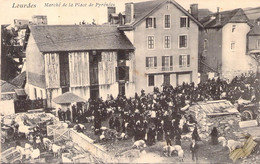 MARCHES - Lourdes - Marché De La Place De Pyrénées - Carte Postale Ancienne - Märkte