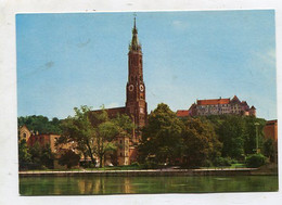 AK 121691 GERMANY - Landshut - Blick über Die Isar Auf St. Martin Und Burg Trausnitz - Landshut