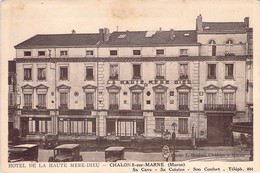 FRANCE - 51 - CHALONS SUR MARNE - Hotel De La Haute Mère Dieu - Carte Postale Ancienne - Châlons-sur-Marne