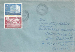 Brief  Bukarest - Bern        1966 - Covers & Documents