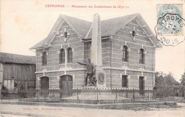 FRANCE - 52 - CEFFONDS - Monument Des Combattants De 1870 71 - Carte Postale Ancienne - Andere & Zonder Classificatie
