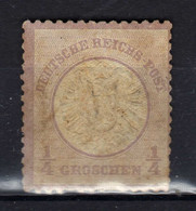 Deutsches Reich, 1872, Mi 16 (*) [110323XXXI] - Nuevos