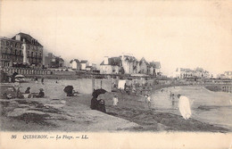 FRANCE - 56 - QUIBERON - La Plage - LL - Carte Postale Ancienne - Quiberon