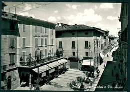 CLS109 - IMOLA PIAZZA CADUTI E VIA APPIA ANIMATA 1967 - Imola