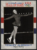 UNITED STATES - U.S. OLYMPIC CARDS HALL OF FAME - FIGURE SKATING - TENLEY ALBRIGHT - # 38 - Trading Cards