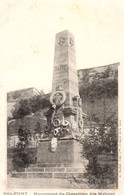 BELFORT  -  Le Monument Des Mobiles 1870-71   - Dos Non Divisé - Belfort – Siège De Belfort