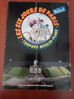 Cyclisme Programme 6 Jours De Paris 1984 - Programme