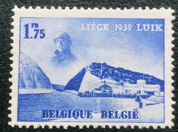 België - Belgique - 15/44 - MH - 1938 - Michel 485 - Tentoonstlling Van Het Water Te Luik - Neufs