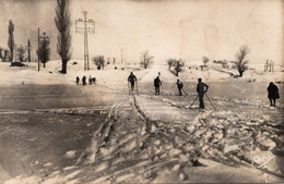 Sports D'hiver Skieurs Au Col Du Bayard  Carte Photo - Sports D'hiver