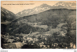 LAVAL Et Le Col De La Coche(1979m)   Carte écrite En 1926. 2 Scans - Laval