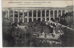 DEPT 13 / ROQUEFAVOUR - L'AQUEDUC CONSTRUIT DE 1842 A 1849 - Roquefavour