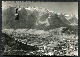 Muttersberg Seilbahn Gegen Bludenz Und Rättkorn -   Used 1958 - 2 Scans For Condition.(Originalscan !!) - Bludenz