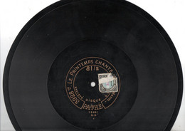 DISQUE PATHÉ 78 Tours . " TYROLIENNE JOLIE . CHARLESSKY " & " LE PRINTEMPS CHANTE. FELIX MAYOL " - Ref. N°8 D78 - - 78 Rpm - Gramophone Records