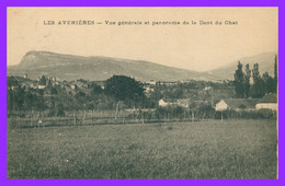 * LES AVENIERES - Vue Générale - Panorama De La Dent Du Chat - 1926 - Les Avenières