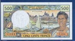 FRENCH PACIFIC TERRITORIES - P.1g – 500 Francs ND (1990-2012)  UNC Serie C.016 51088 - Französisch-Pazifik Gebiete (1992-...)