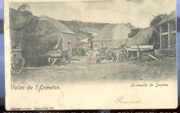 Cpa Moulin De Soulme   1912 - Doische