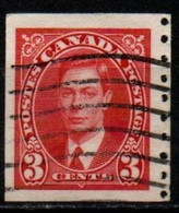 CANADA 1937 O DENT 8 VERT. - Usati