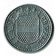 ALLEMAGNE / NECESSITE / STADT CREFELD / 5 PF./   / ZINC / 19.2 Mm / ETAT SUP / 84.1A - Monétaires/De Nécessité