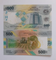 CENTRAL AFRICAN STATES  500 FRANCS 2020/2022 PW700 UNC - États D'Afrique Centrale