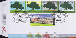 België 2013 - Mi:4398/4402, Yv:4332/4336, OBP:4352/4356, Fdc - O - 100 Years Of Kmi - 2011-2014