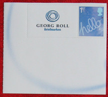 Smiler Smilers Personal Stamp Georg Roll Briefmarken HELLO  POSTFRIS MNH ** ENGLAND GRANDE-BRETAGNE GB GREAT BRITAIN - Smilers Sheets