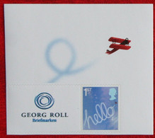 Smiler Smilers Personal Stamp Georg Roll Briefmarken HELLO  POSTFRIS MNH ** ENGLAND GRANDE-BRETAGNE GB GREAT BRITAIN - Personalisierte Briefmarken