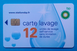 Télécarte Lavage Voiture  Station BP - Car Wash