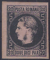 RUMANIA 1866/67 - Yvert #16 I - MLH * - Nuevos