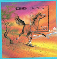 TANZANIE Chevaux, Horses, Caballo. Yvert BF N°220 ** Neuf Sans Charniere. MNH - Tansania (1964-...)