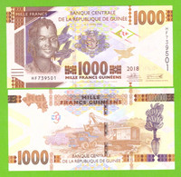 GUINEA 1000 FRANCS 2018 P-48 UNC - Guinea