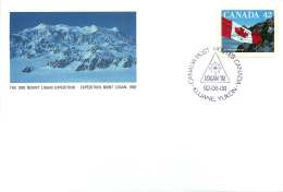 1992 - Mount Logan Expedition - Mountaineering S12 - Enveloppes Commémoratives