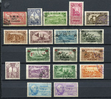 Syrie - 1920 -> 1930 - Lot Timbres Syrie (Colonie Française) + 2 Timbres République Syrie - Obl. - Nºs Dans Description - Used Stamps