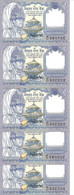 NEPAL 1 RUPEE ND1991 UNC P 37 ( 5 Billets ) - Népal