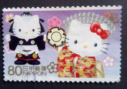 Japan (Nippon), Year 2011, Cancelled; Greetings Stamp Hello Kitty - Used Stamps