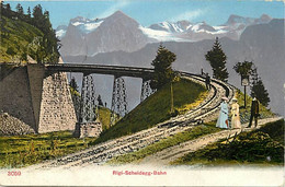 Pays Div-ref CC922- Suisse -rigi Scheidegg Bahn - Ligne De Chemin De Fer - - Egg