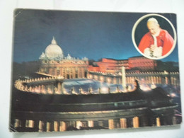 Cartolina Viaggiata "CITTA' DEL VATICANO Basilica Di S. Pietro" 1968 - Fontana Di Trevi