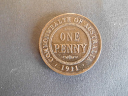 AUSTRALIA - PENNY - GEORGE V- 1911 - ½ Penny