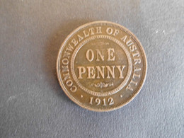 AUSTRALIA - PENNY - GEORGE V- 1912 - ½ Penny