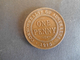 AUSTRALIA - PENNY - GEORGE V- 1913 - ½ Penny