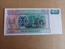 Billete De Myanmar 200 Kyats, Año 1998, UNC - Timor