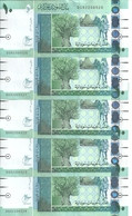 SOUDAN 10 POUNDS 2017 UNC P 73 C ( 5 Billets ) - Sudan