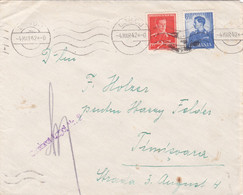 Romania, 1942, WWII Military Censored Stationery COVERS, TIMISOARA  Postmark - 2de Wereldoorlog (Brieven)