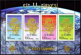 Turkey, Türkei - 2010 - 11th ECO Summit - (EİT) - 1.Mini S/Sheet ** MNH - Ongebruikt