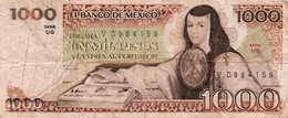 MEXICO 1000 PESOS 1983  P-80a.10 - Mexique
