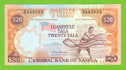 SAMOA 20 TALA 2002 P-35a2 UNC - Samoa