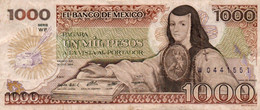 MEXICO 1000 PESOS 1984  P-81a.15 - Mexique